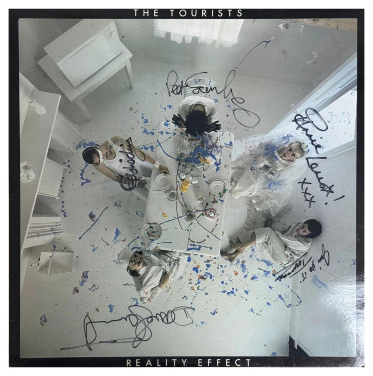 The Tourists signed “Reality Effect” Album 1979