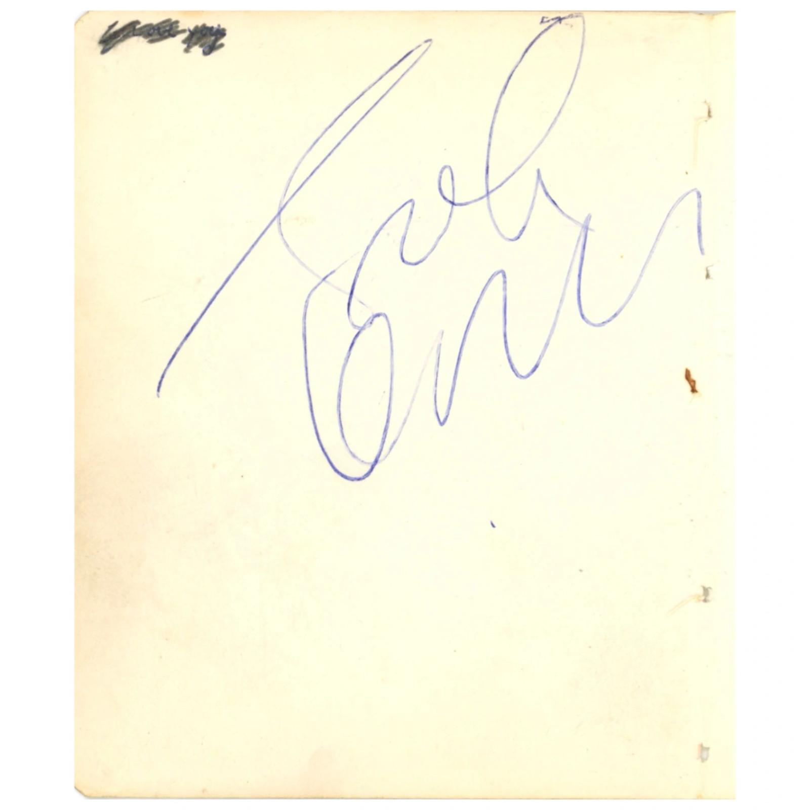 John Lennon Heathrow Airport Autograph, 1964