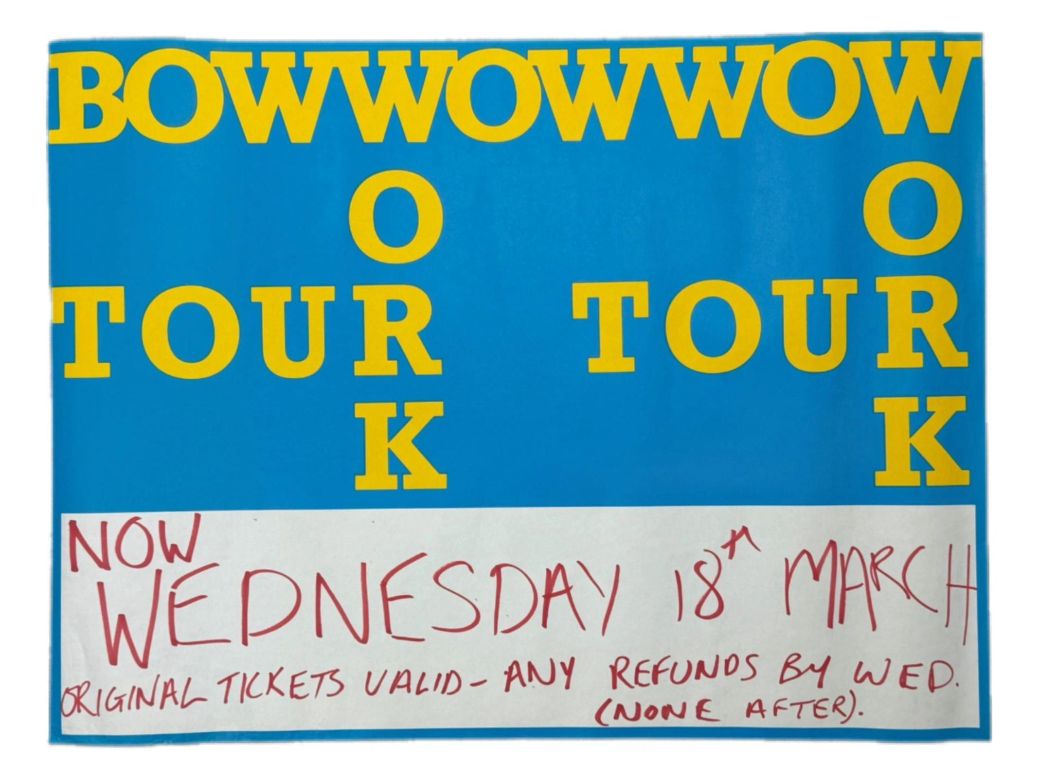 Bow Wow Wow promotional poster 1981