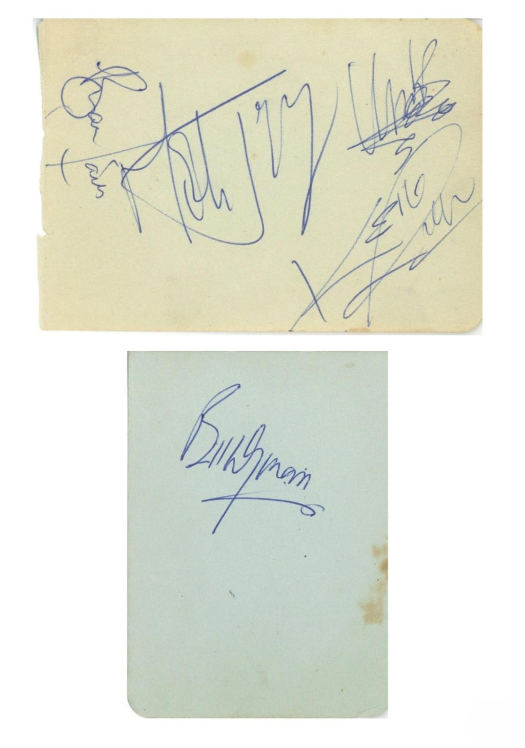 Rolling Stones Autographs 1964