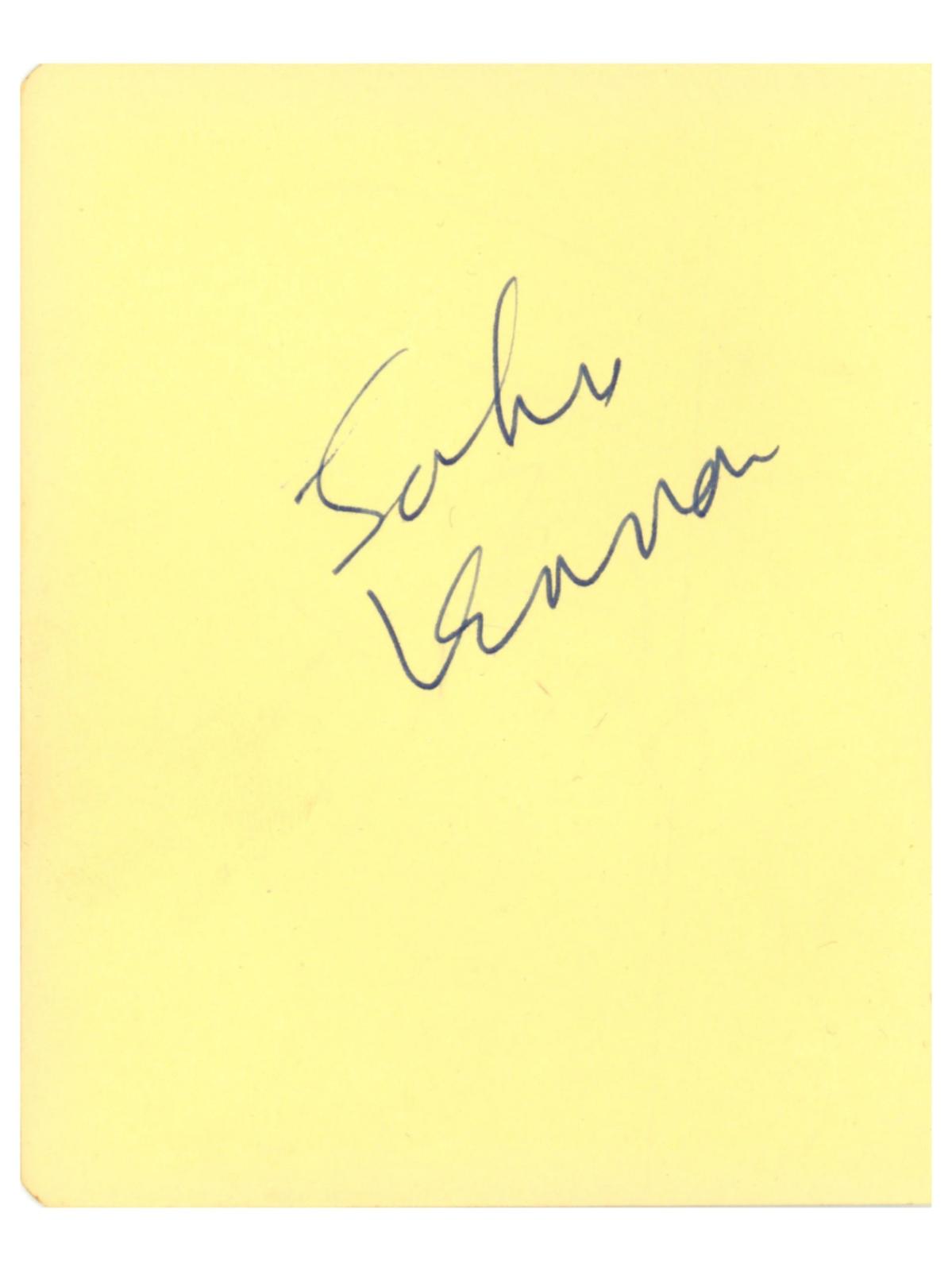 Keith Richards Signed Snapshot, Ken Colyer's Jazz Club, 1963