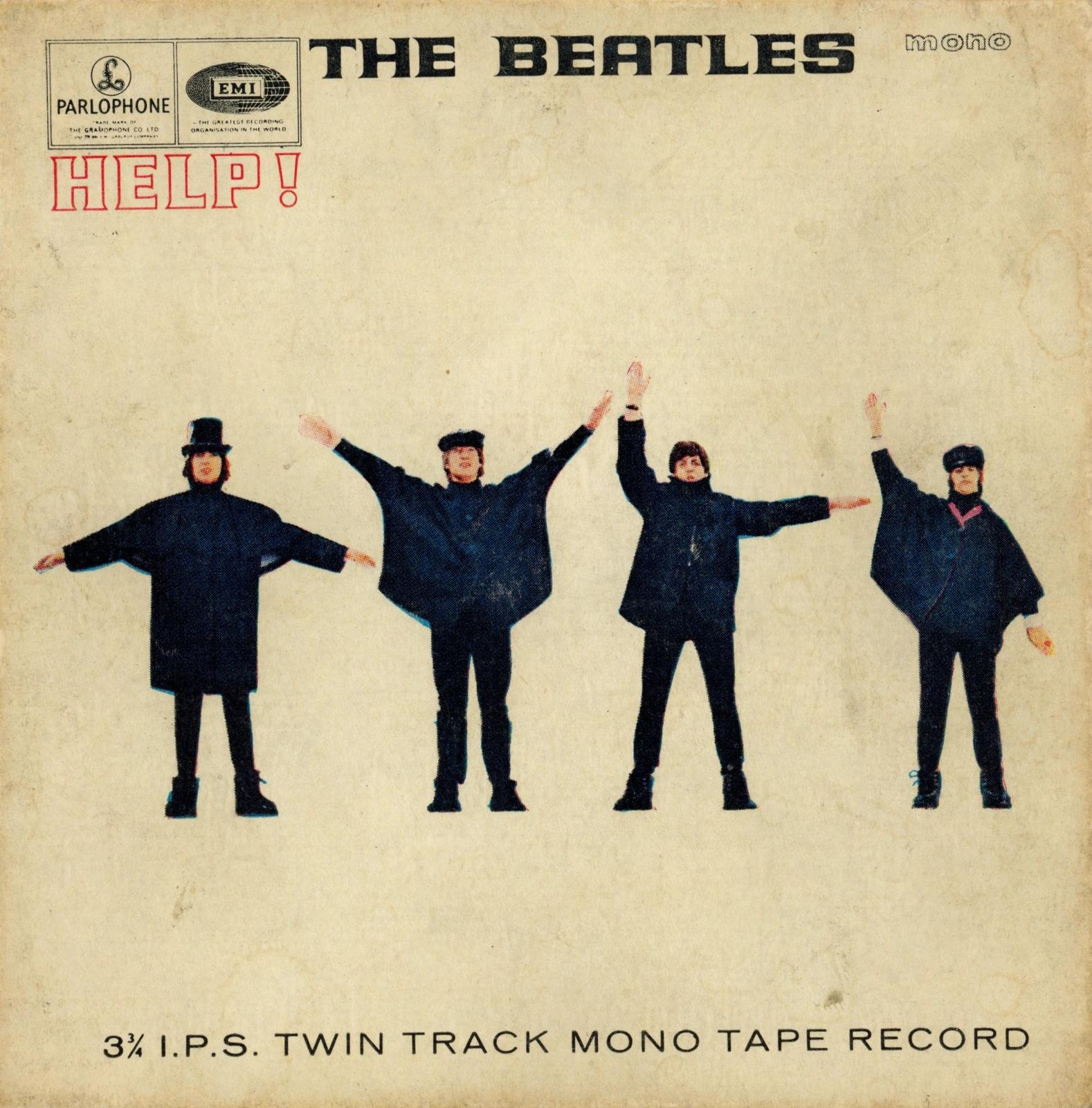 The Beatles 1965 Help! Mono Reel to Reel Tape