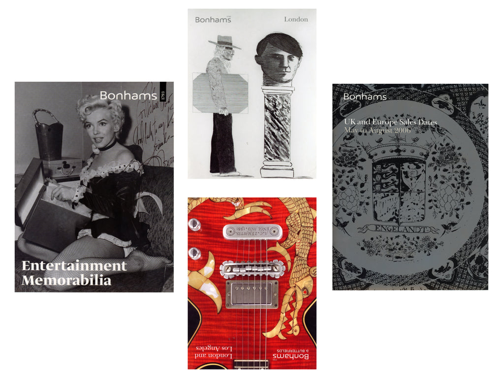 Collection of Bonhams auction preview booklets