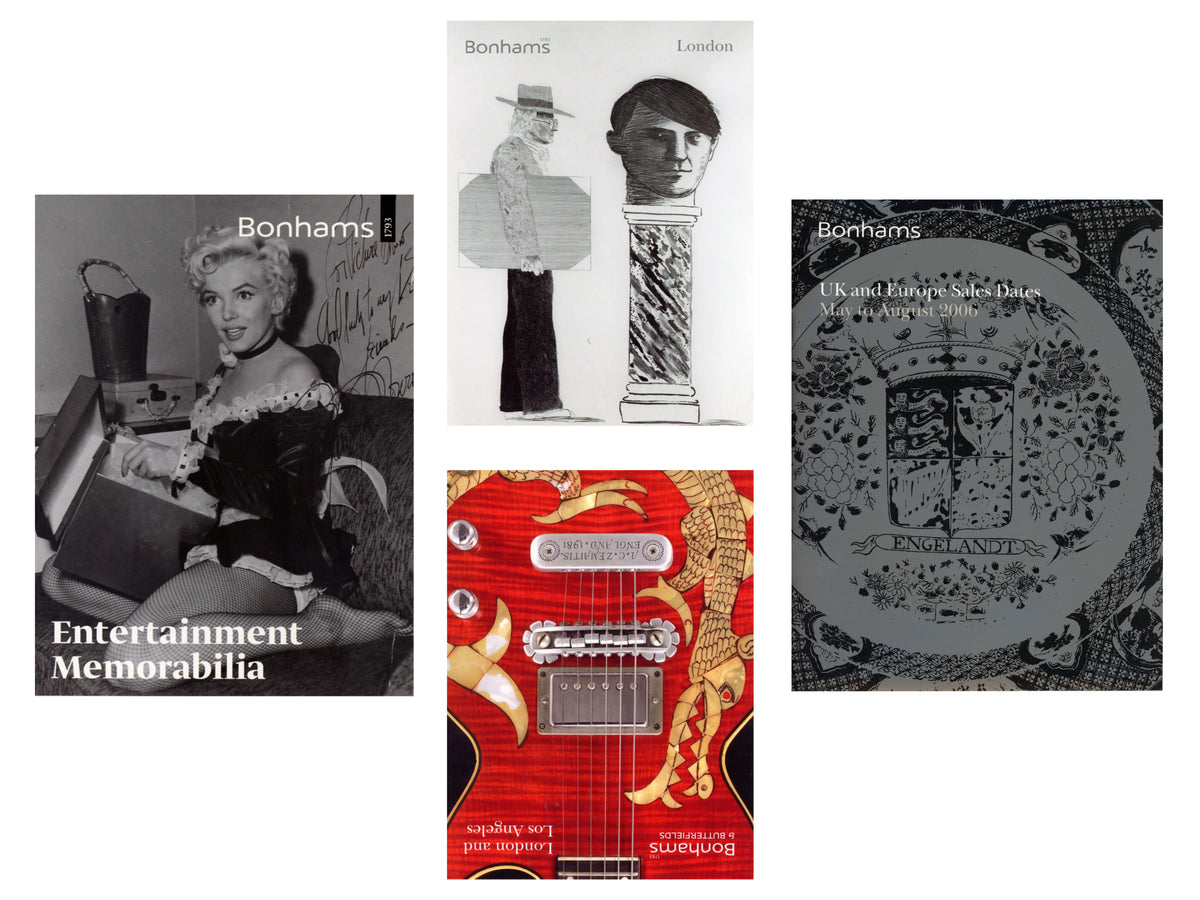 Collection of Bonhams auction preview booklets