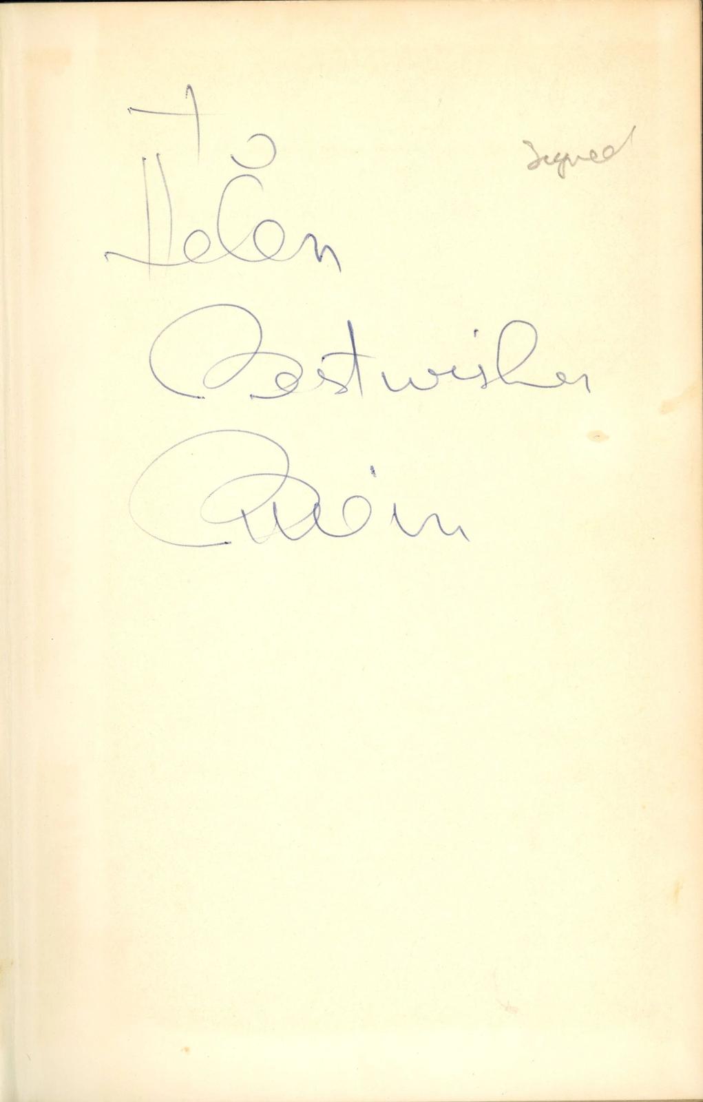 Brian Epstein signed ‘A cellarful of Noise’