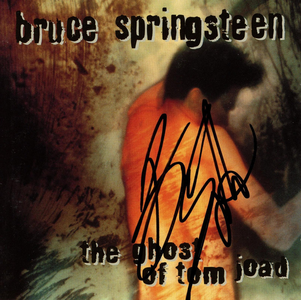 Signed "The Ghost of Tom Joad" by Bruce Springsteen