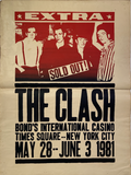 The Clash bond Casino promotional poster