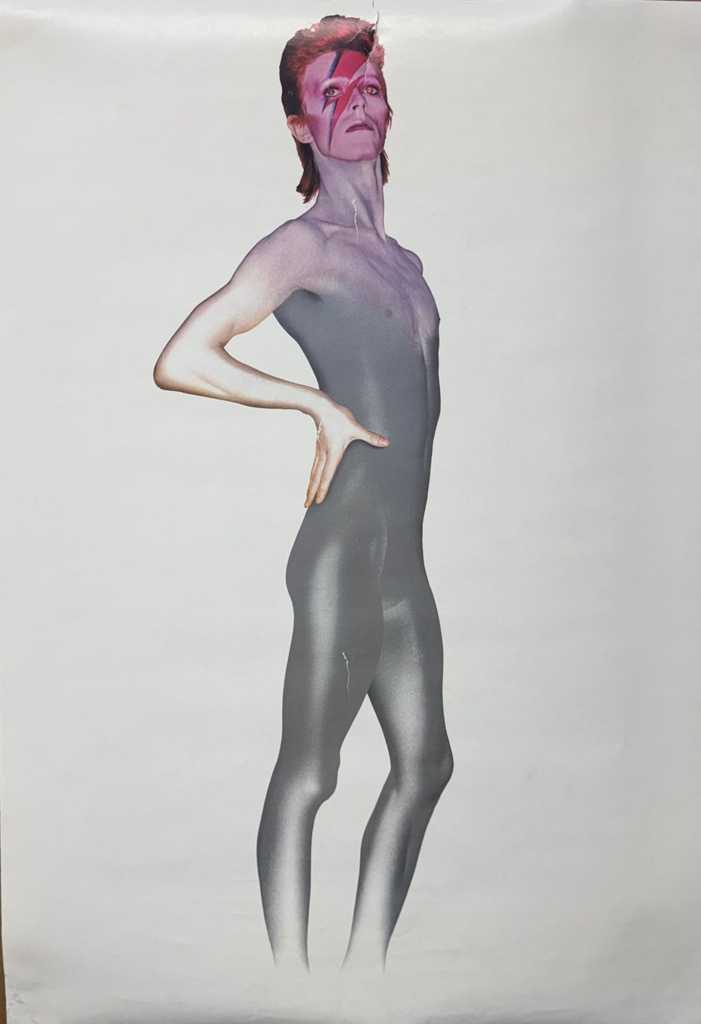 David Bowie “Aladdin Sane” Double Sided Poster 1973