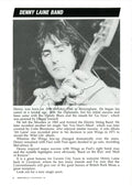 Denny Laine signed Mersey festival programme 1988