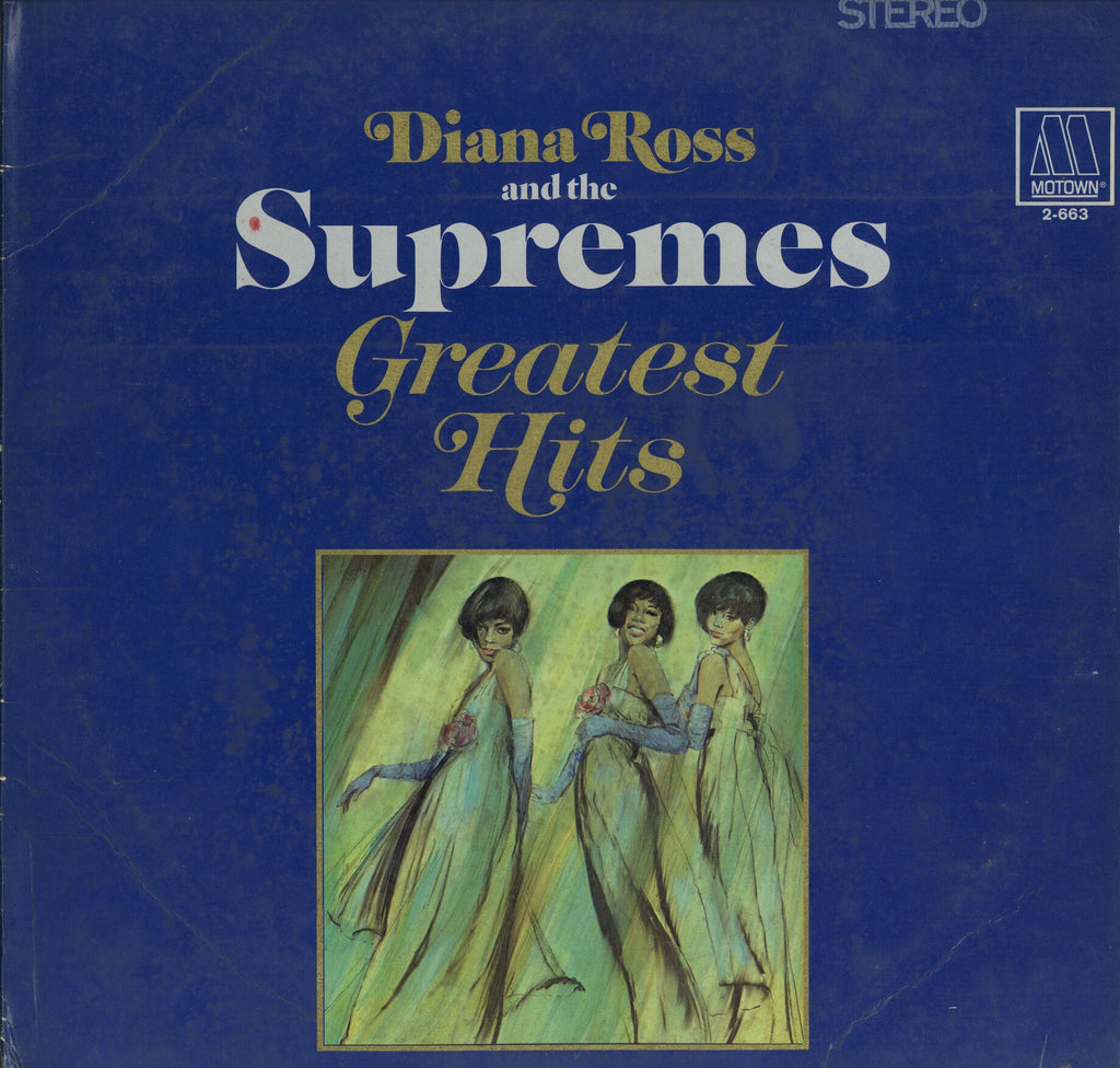 Diana Ross and the Supremes Greatest Hits signed album