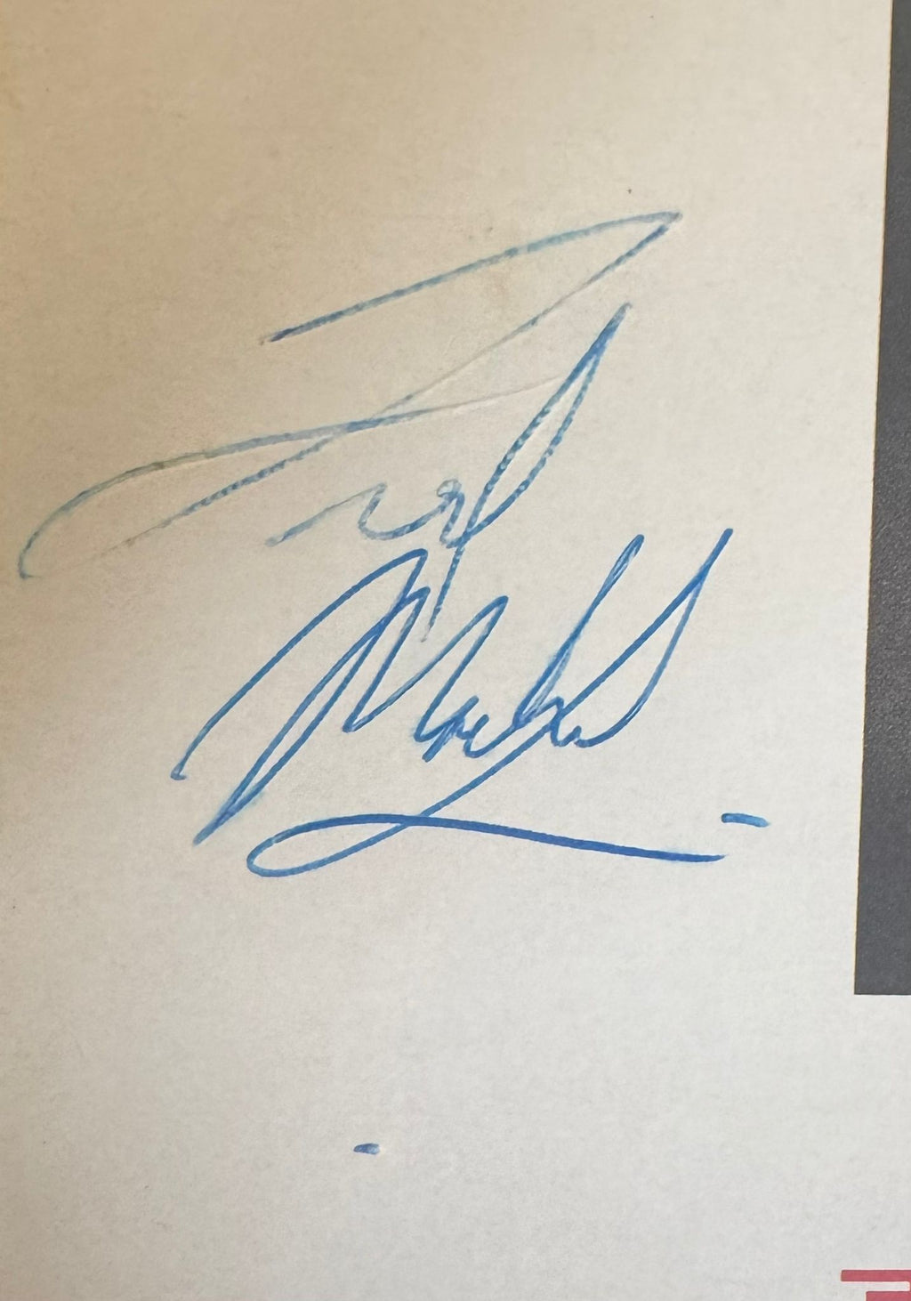 Elton John signed “Ice on Fire” album