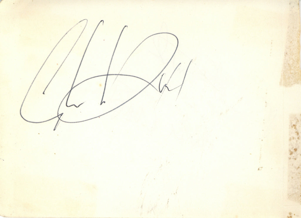 Eric Clapton and Paul Samwell-Smith Autographs 1964/65