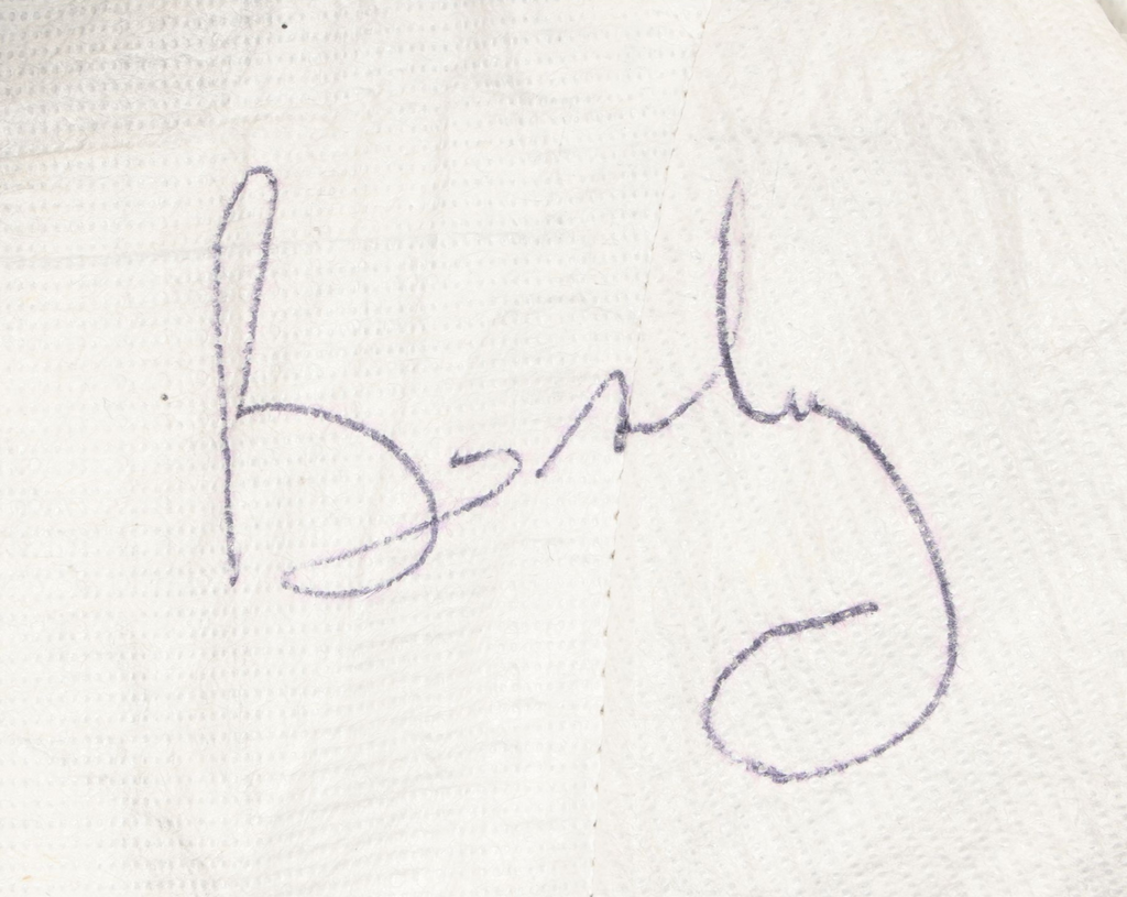 Freddie Mercury, Brian May, John Deacon and Roger Taylor-Autographed "Radio Ga Ga" Music Video Suit