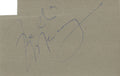 Freddie Mercury autograph 1974