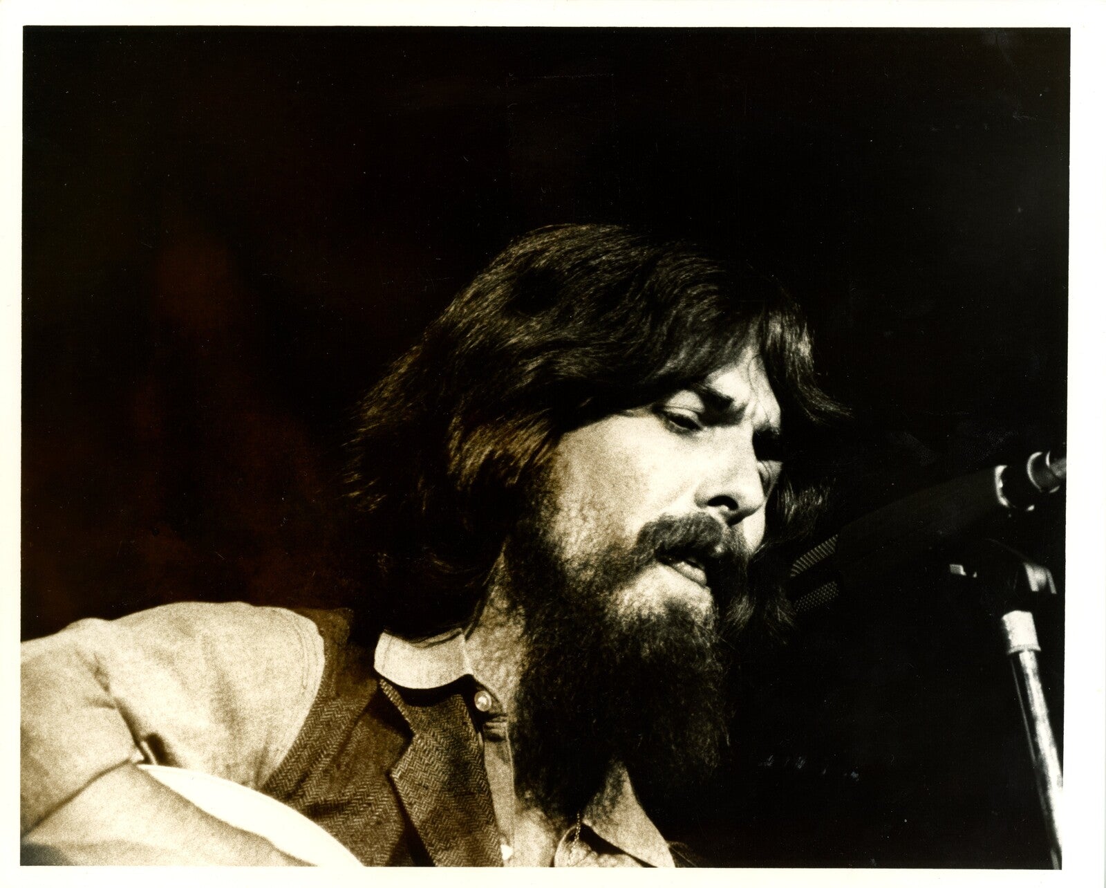 George Harrison signed QE2 Menu 1971