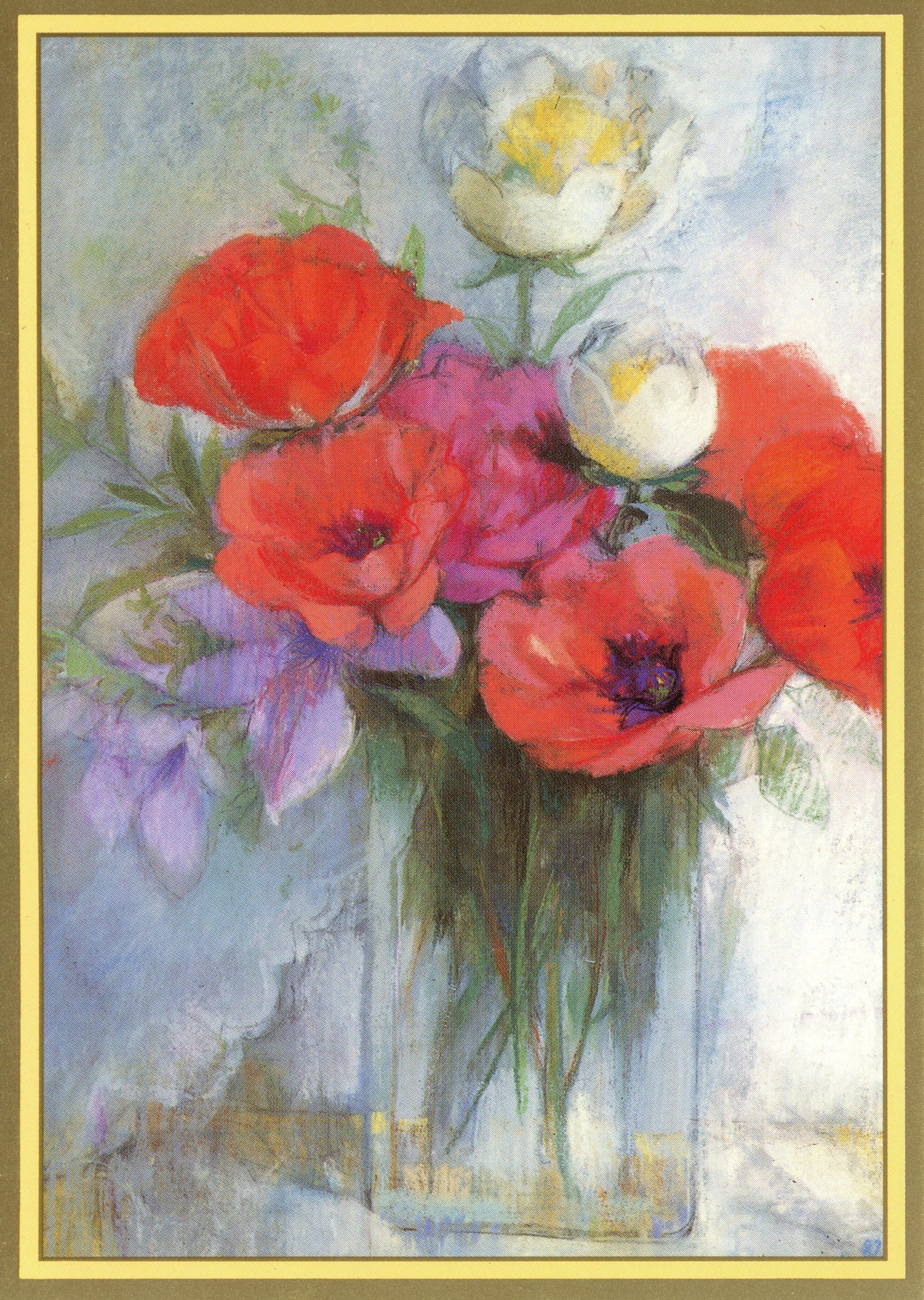 George Martin signed Birthday Card 1995