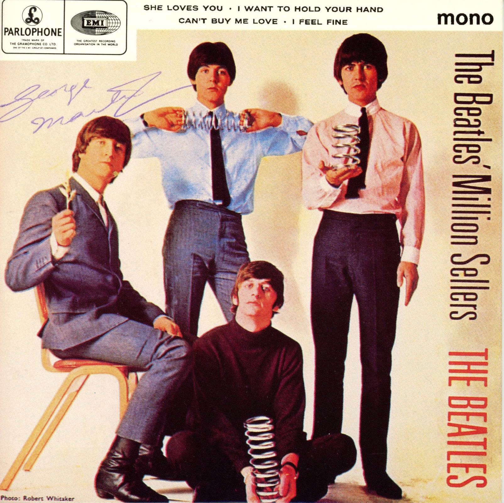 George Martin signed The Beales ‘Million Sellers’ CD