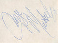 George Michael autograph 1980s