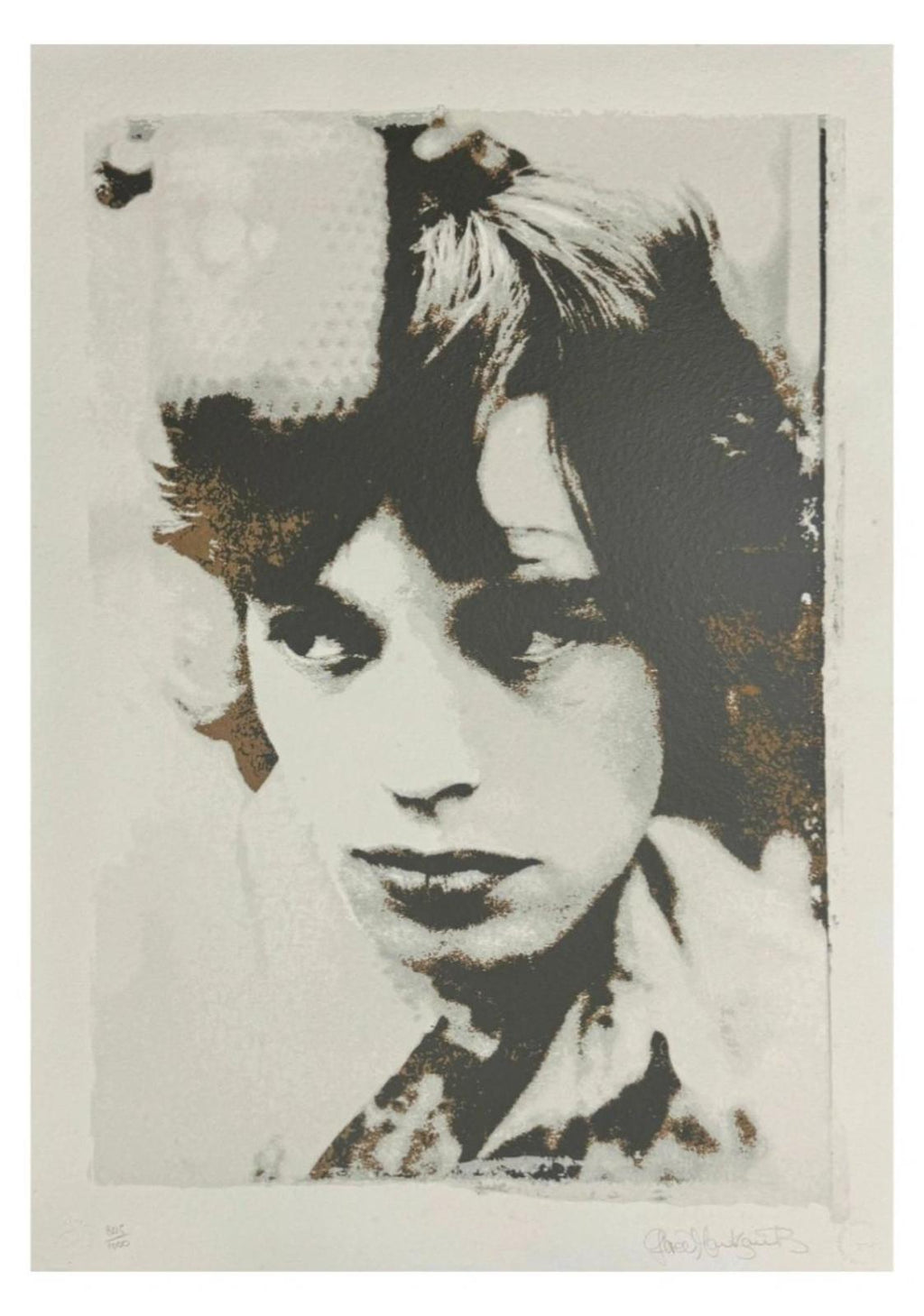 Gered Mankowitz ‘Mick Jagger’ Limited Edition Signed Print
