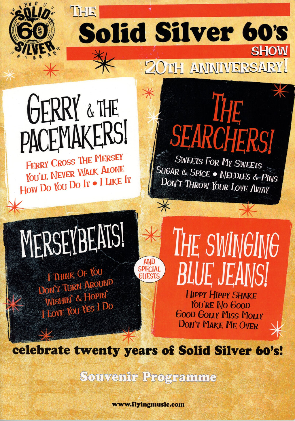Gerry Marsden signed programme