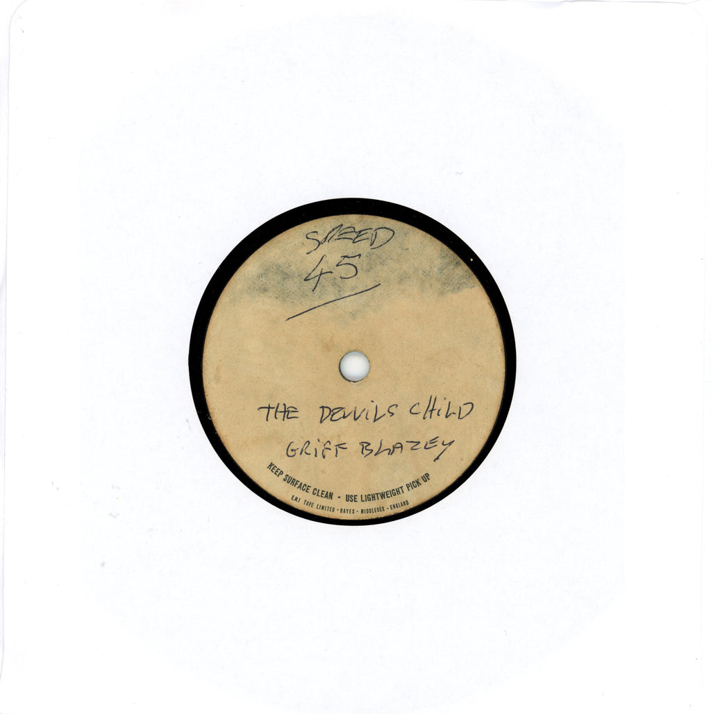 Griff Blazey – “The Devil’s Child” 1968 Acetates sent to George Martin