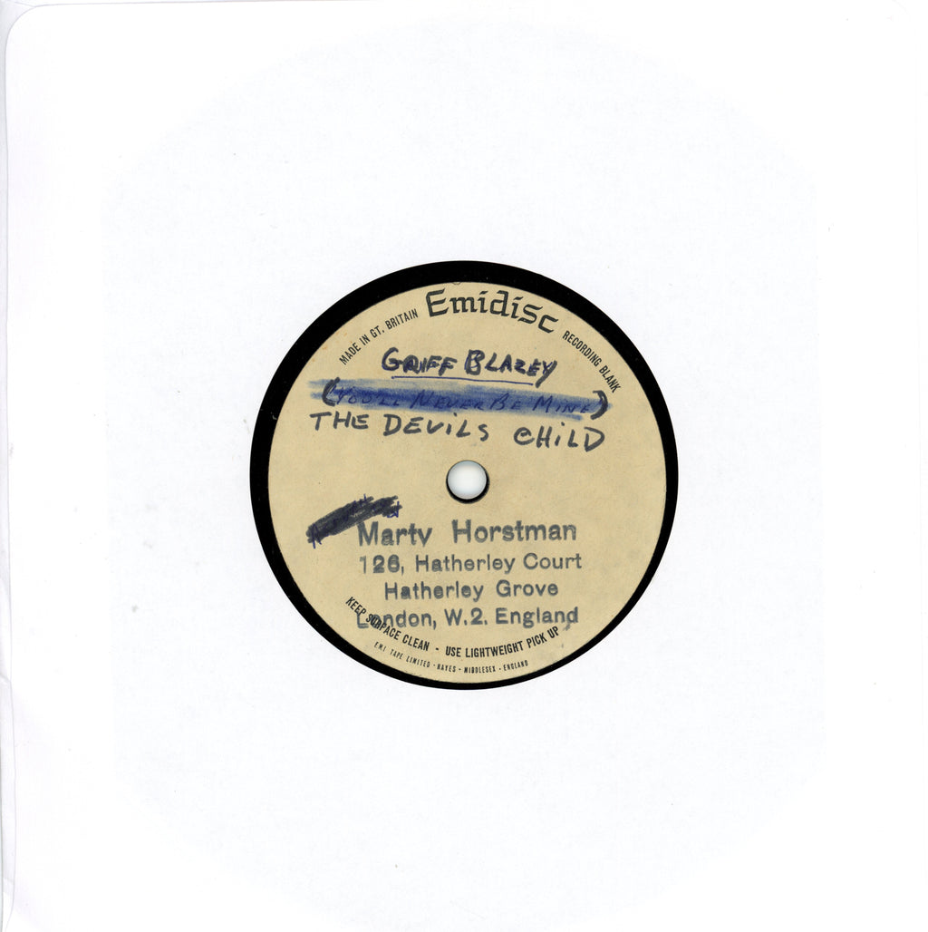 Griff Blazey – “The Devil’s Child” 1968 Acetates sent to George Martin