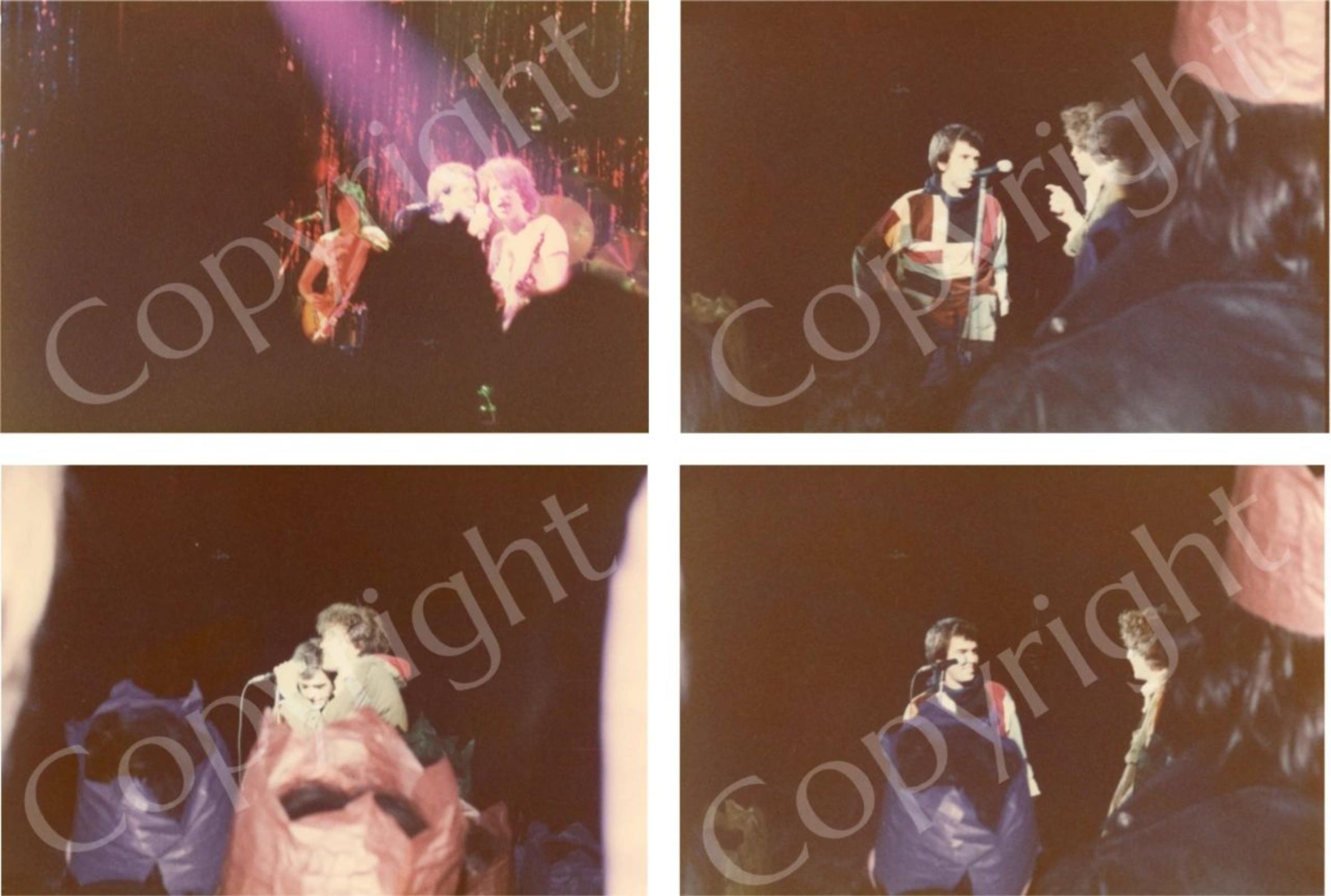 Peter Gabriel Hammersmith Odeon negative photographs and tickets
