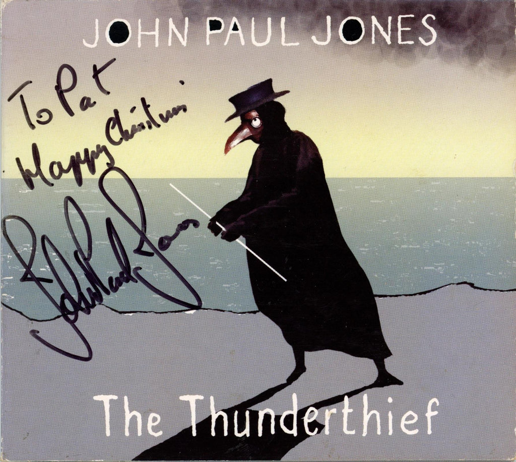 The Thunderthief CD signed by John Paul Jones
