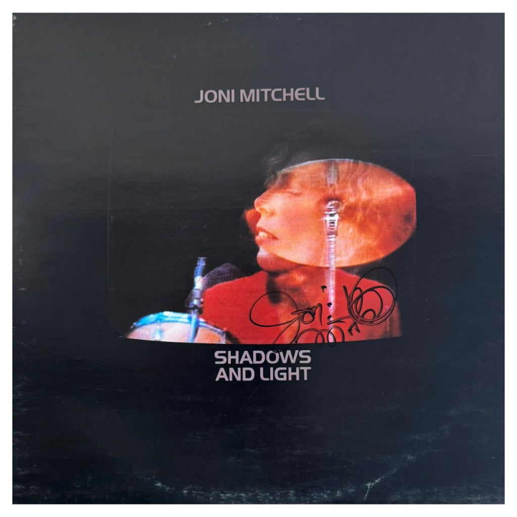 Joni Mitchell signed “Shadows and Light” Album