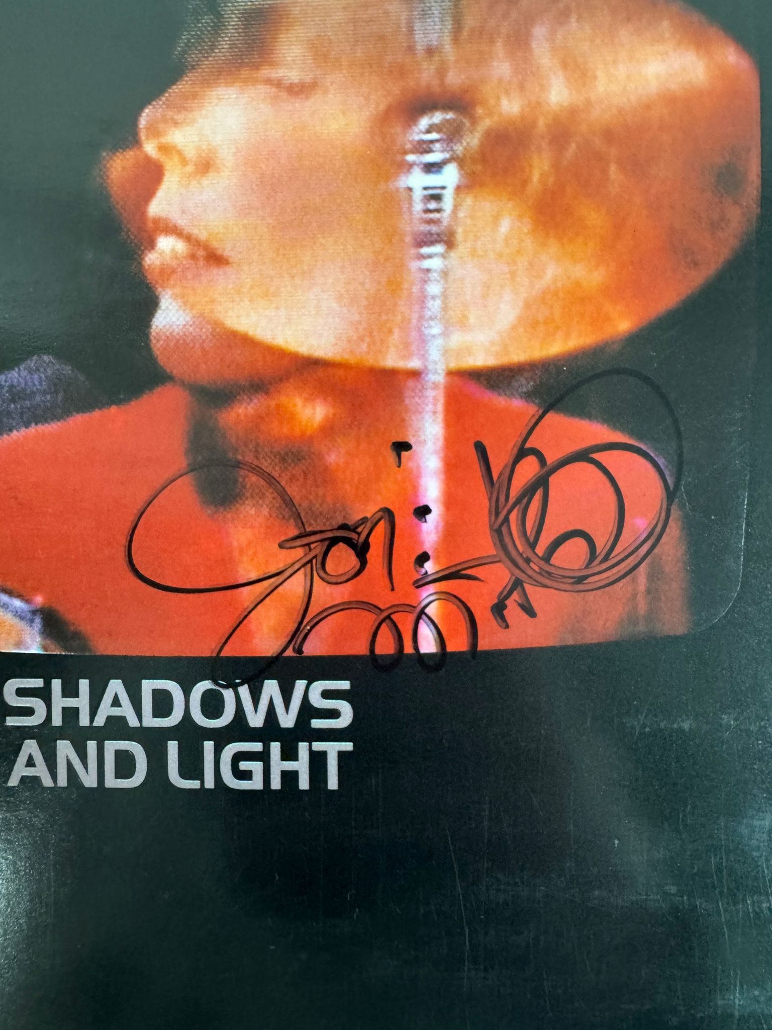 Joni Mitchell signed “Shadows and Light” Album
