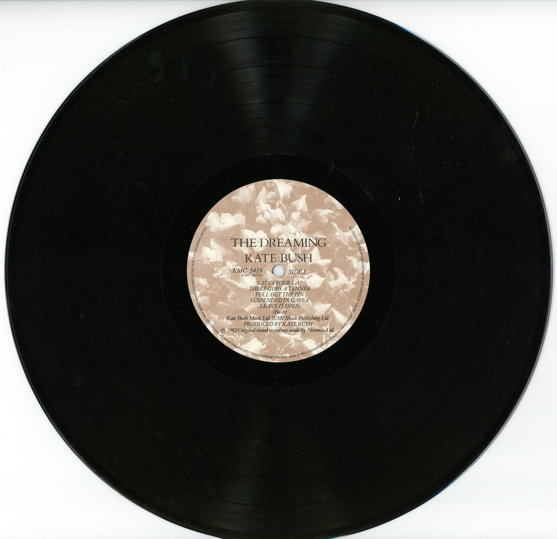 Kate Bush Signed “The Dreaming” LP