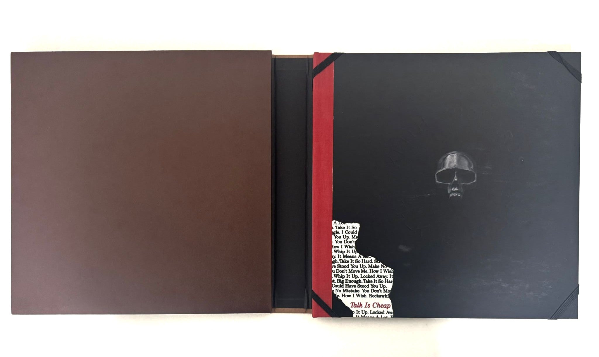 Keith Richards "Talk Is Cheap" Super Deluxe Edition wooden box set.