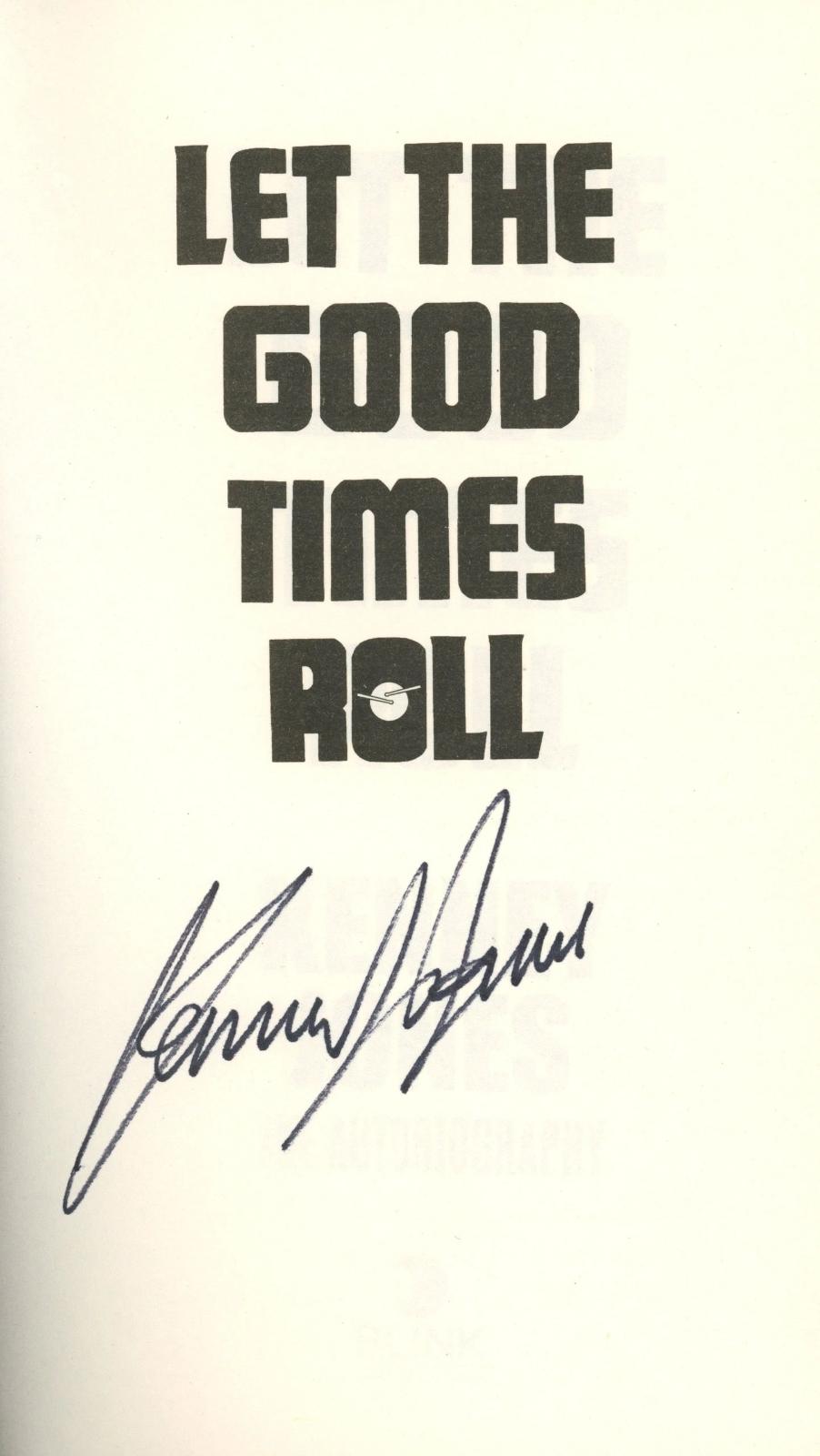 Kenney Jones Signed autobiography