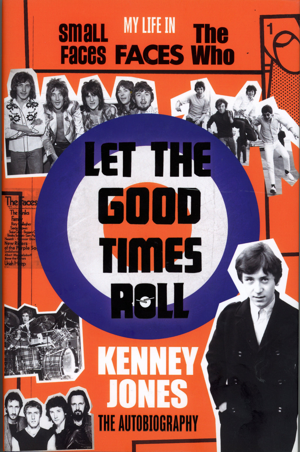 Kenney Jones Signed autobiography