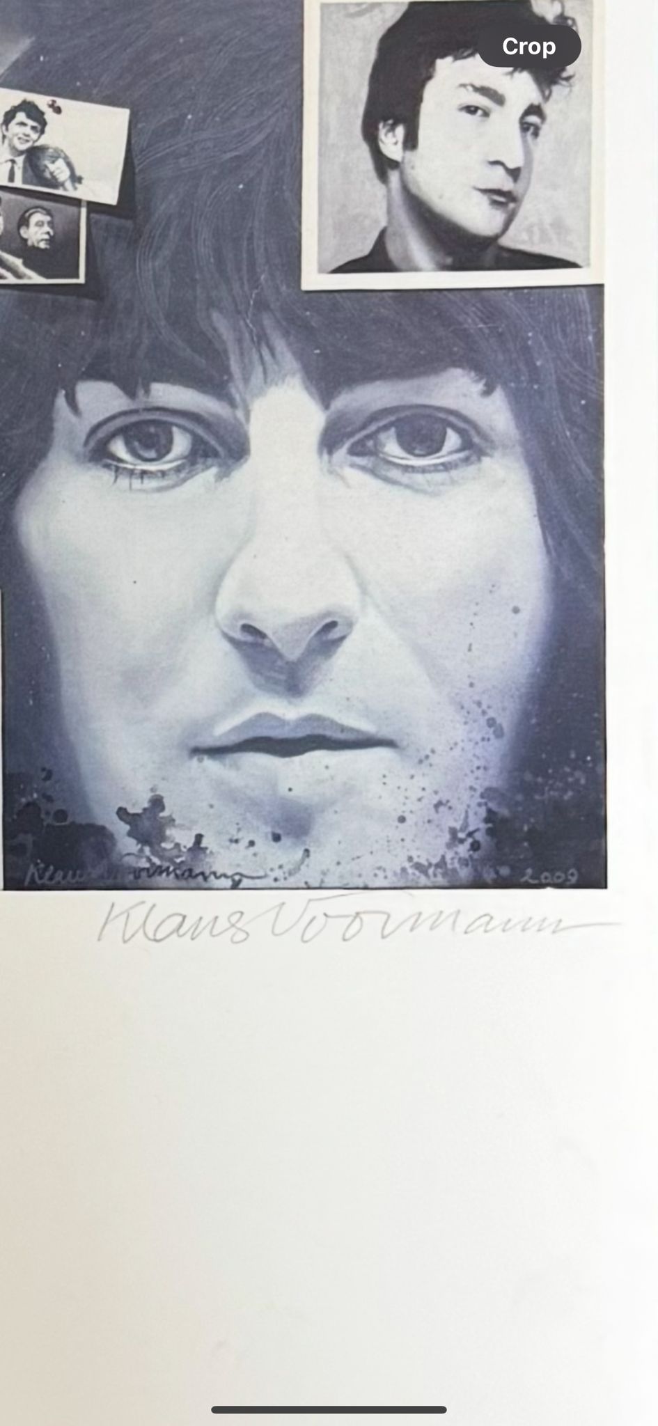 Klaus Voormann Limited Edition Liverpool Rascals Lithograph 2009