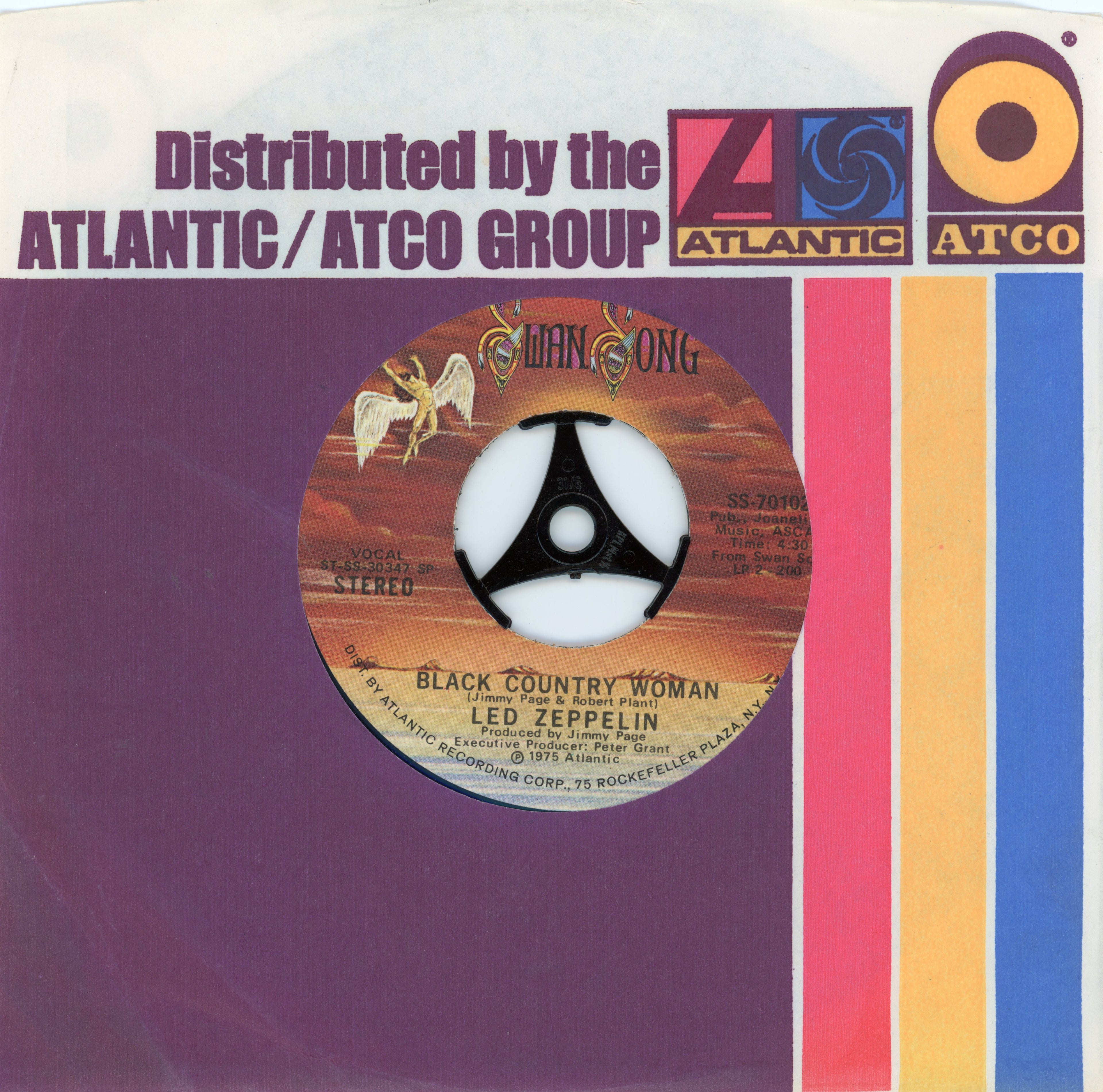 Led Zeppelin 7” single “Trampled Under Foot”