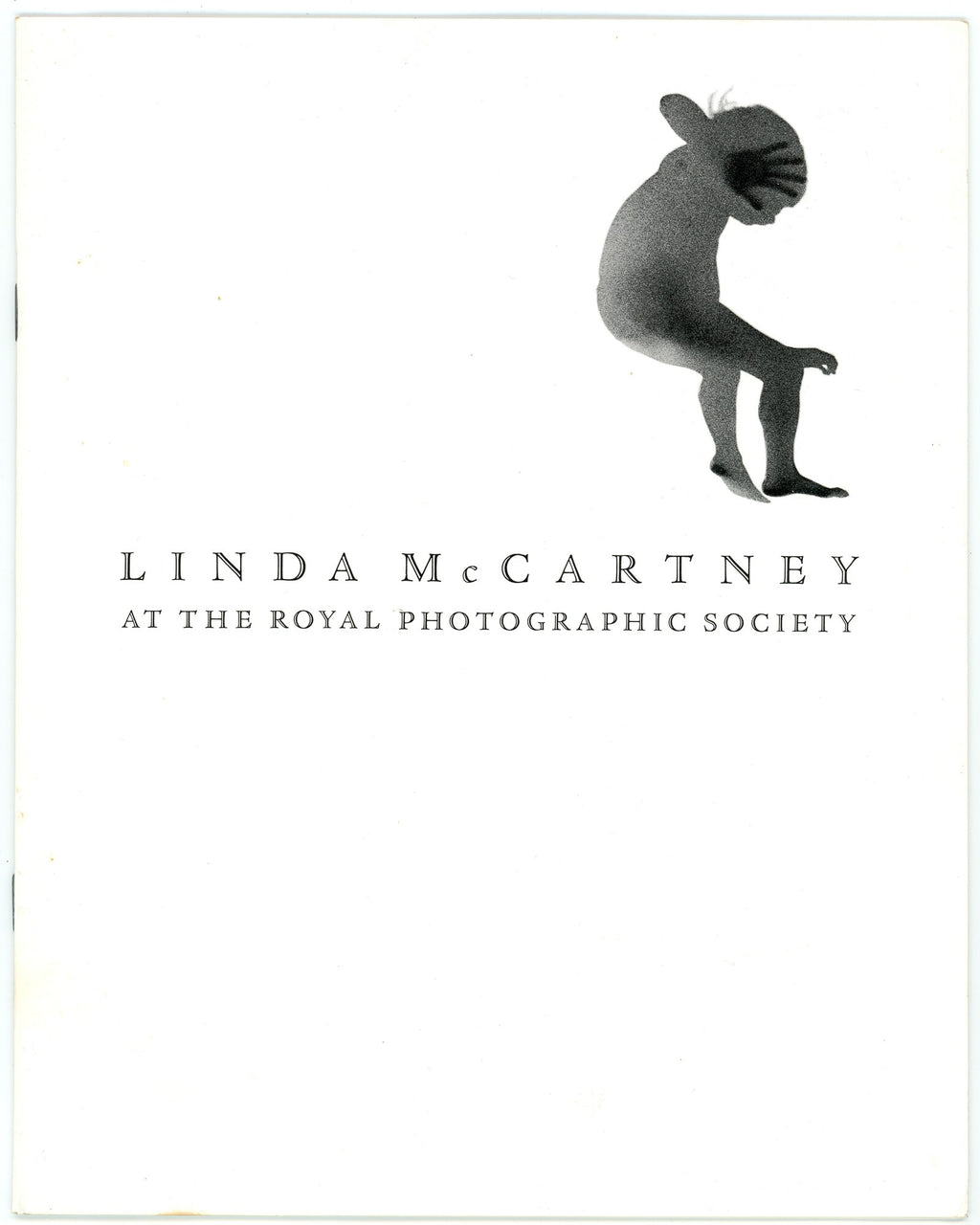 Linda McCartney royal photographic society art exhibition preview programme and invitation