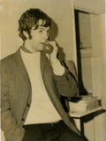 A press photograph of Paul McCartney at Cavendish Avenue 28th of December 1967