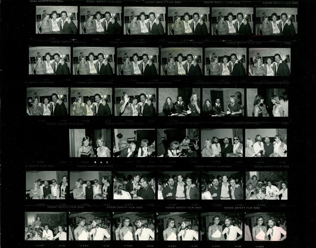 Paul McCartney 1976 contact sheets