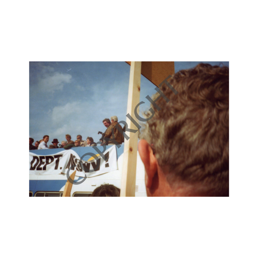 Paul McCartney 1990 Rye hospital March photographs with copyright