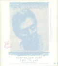 Paul McCartney Flaming pie promo sticker 1997