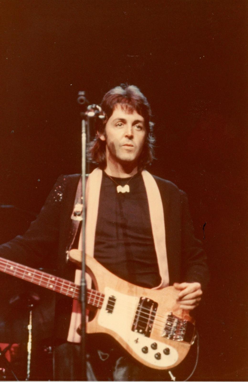 Paul McCartney and wings San Diego 1976 Photograph