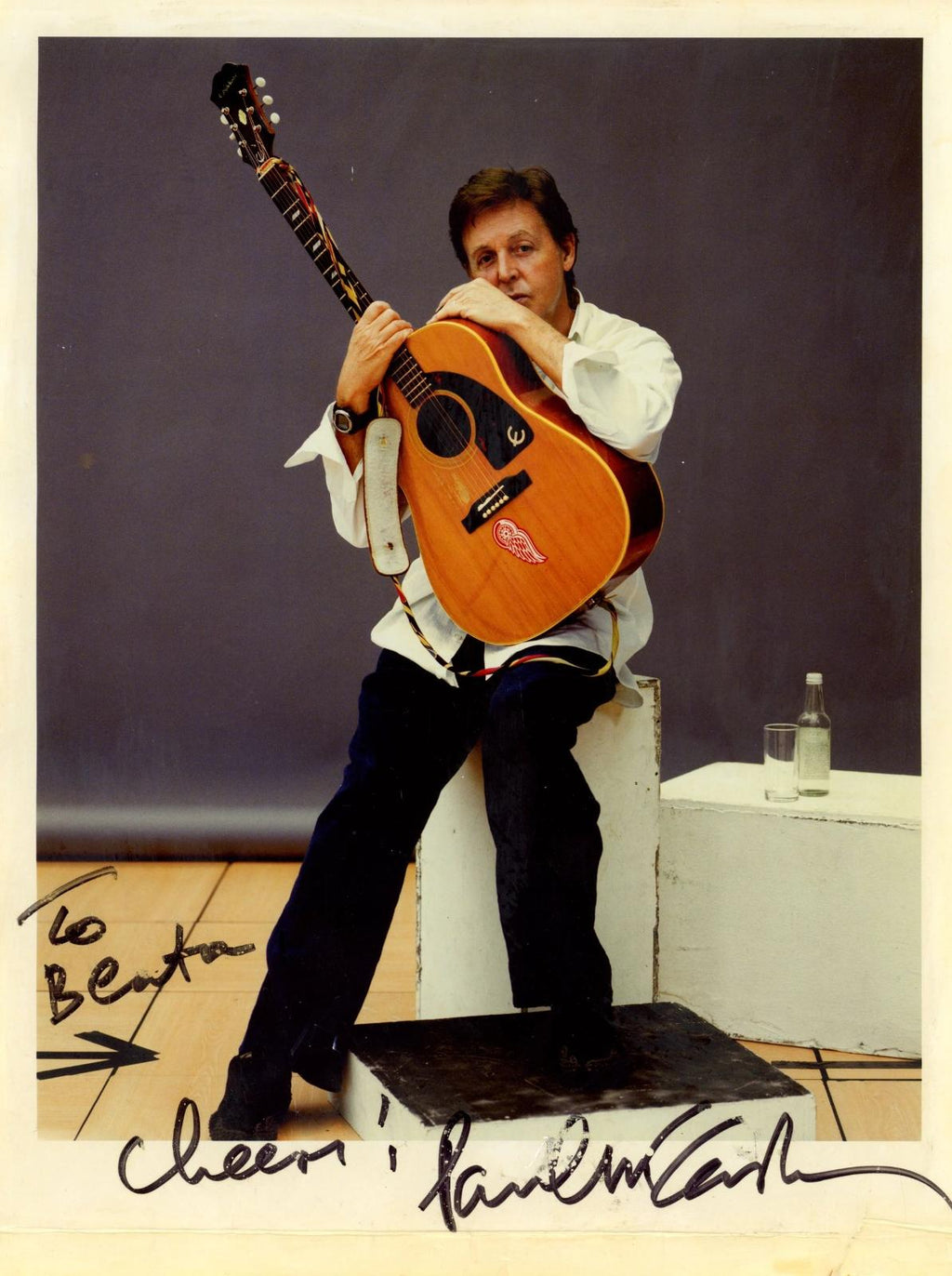 Paul McCartney signed Photograph 2004