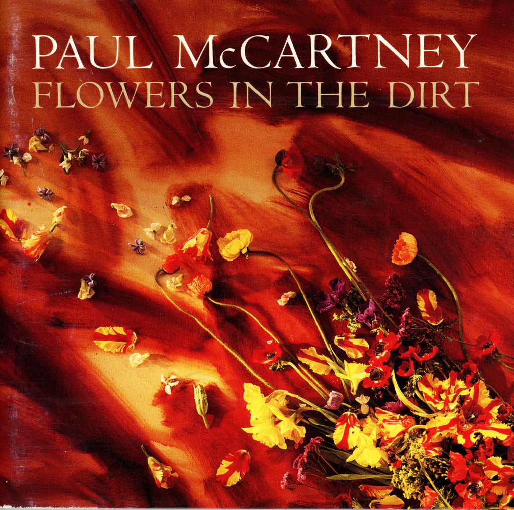 Paul and Linda McCartney signed “Flowers in the dirt” CD Booklet
