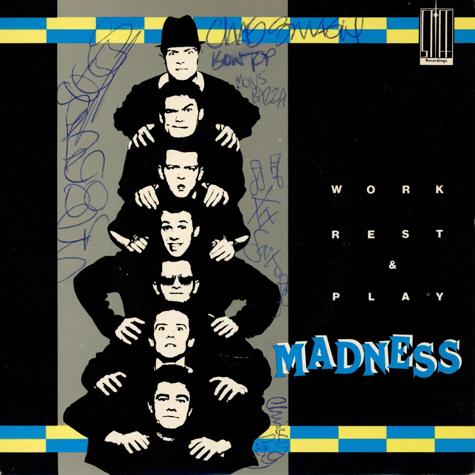 Madness signed “Work Rest & Play EP”
