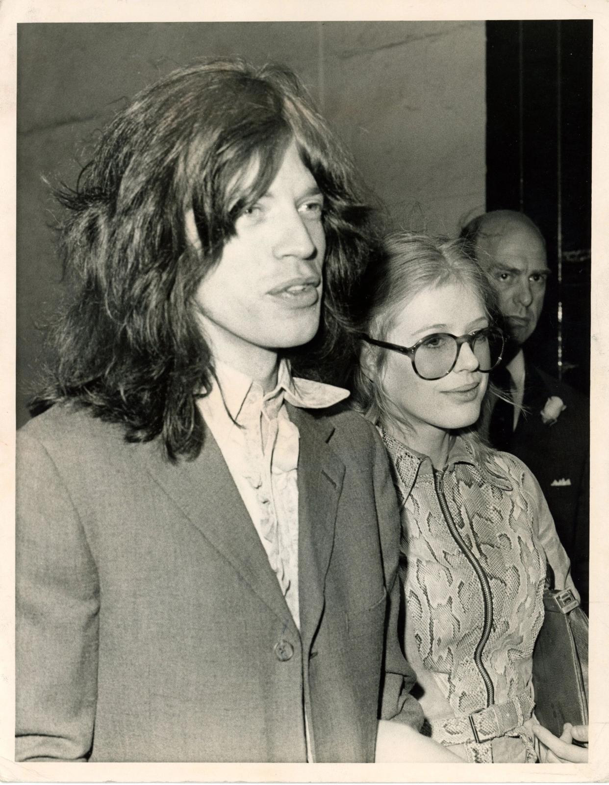 Mick Jagger and Marianne Faithfull photograph 1969