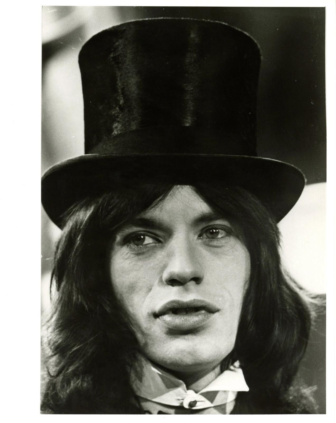 Mick Jagger Rock and Roll Circus photograph 1968
