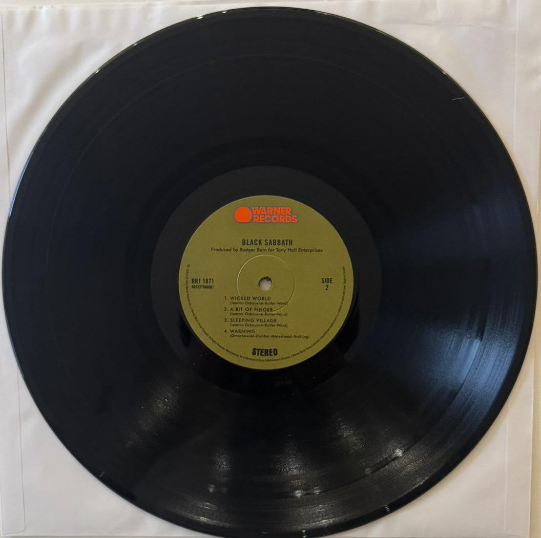 Ozzy Osborne Signed album