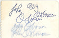 John Ozzy Osbourne autograph 1974