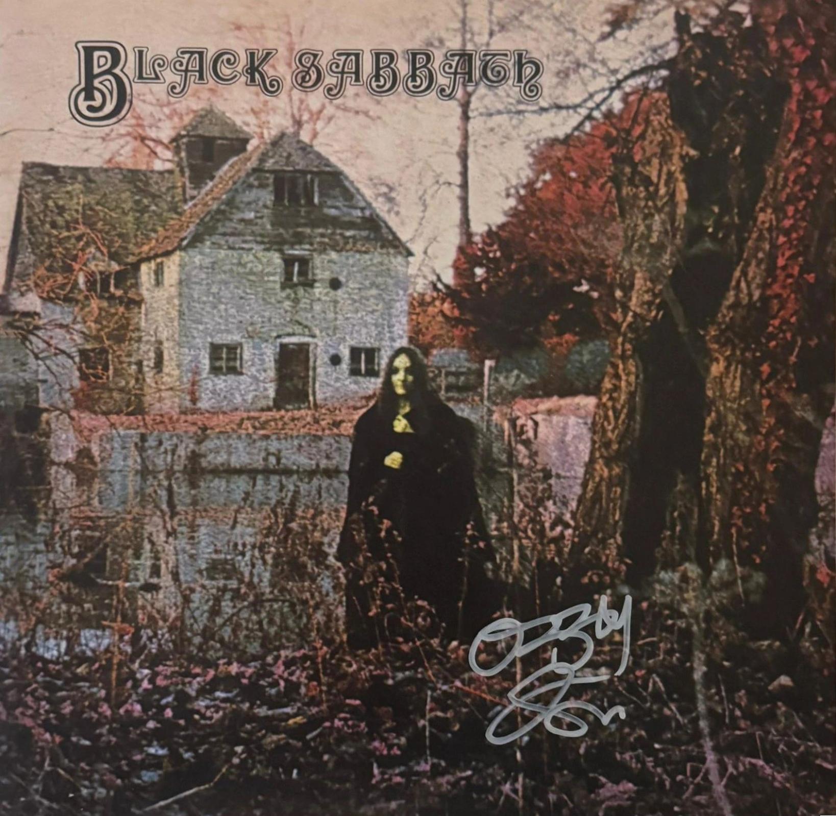 Ozzy Osborne Signed album